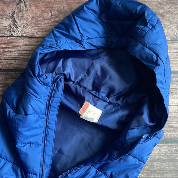 ROXY | Bubbling Waves navy blue puffer vest - Picture 4 of 6